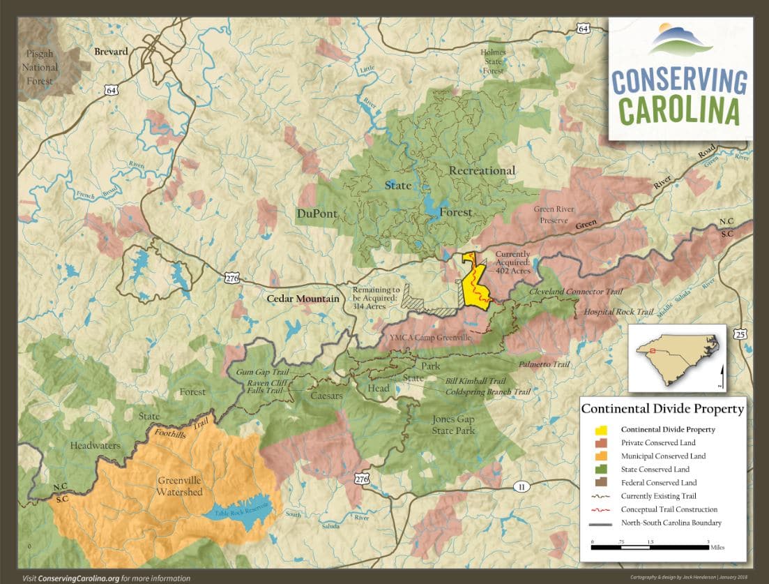 402 Acres Added to DuPont State Recreational Forest | Conserving Carolina