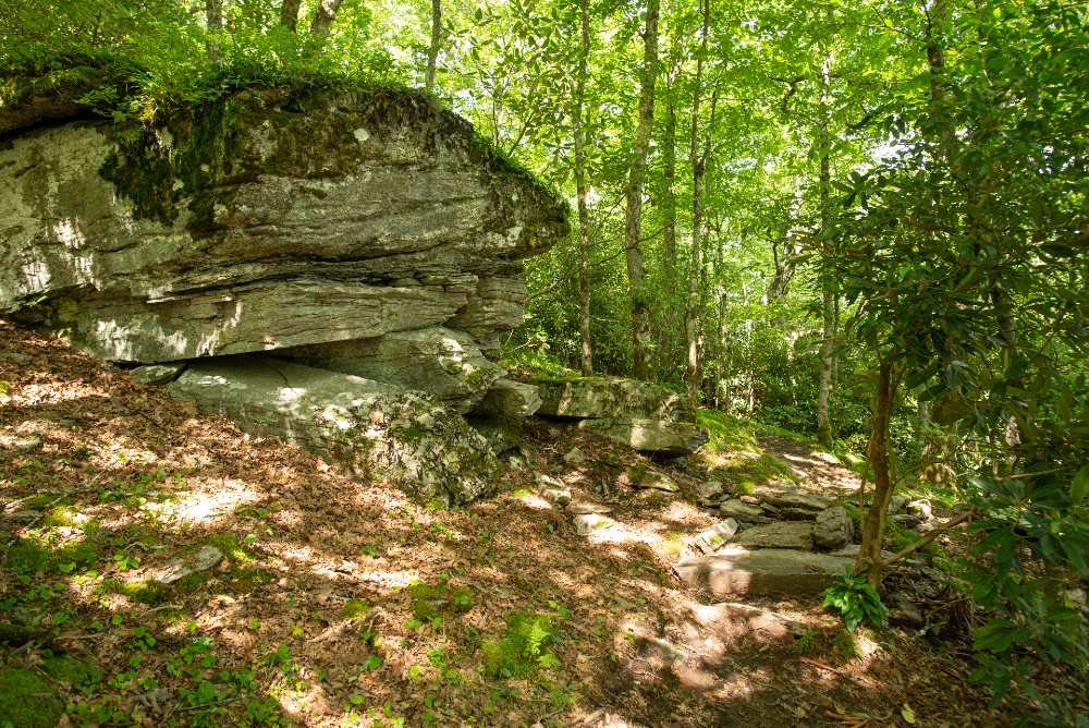 Rocks on Wildcat Rock Trail – by Gordon Tutor