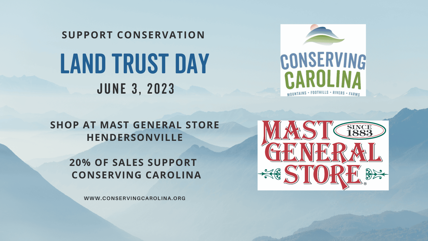 Land Trust Day Conserving Carolina