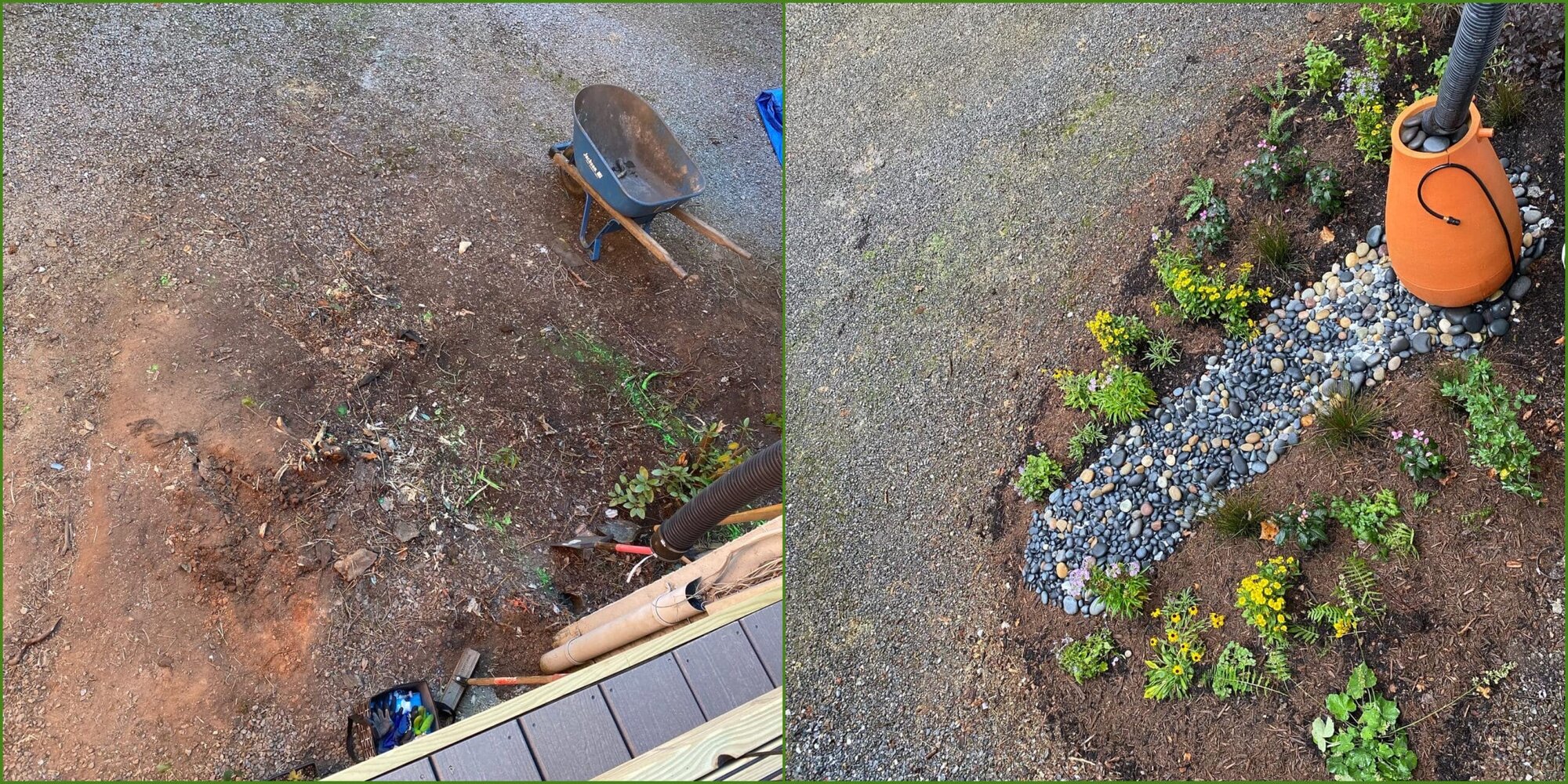 rain gardens