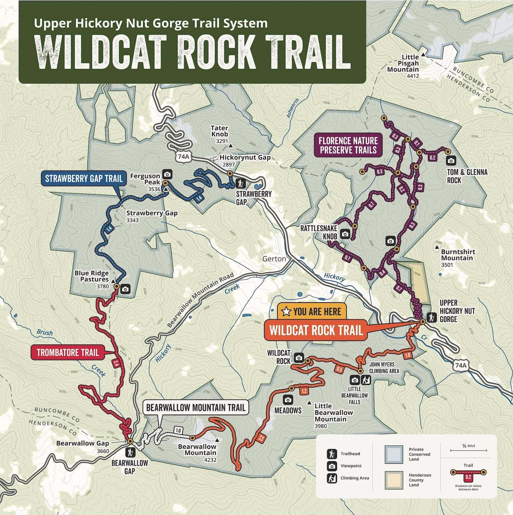Wildcat Rock Trail (Little Bearwallow Falls) | Conserving Carolina
